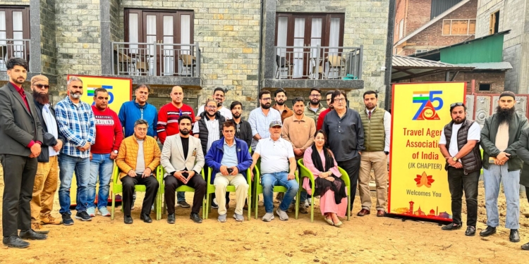 TAAI J&K Chapter Holds Third Bi-Monthly Meeting in Pahalgam