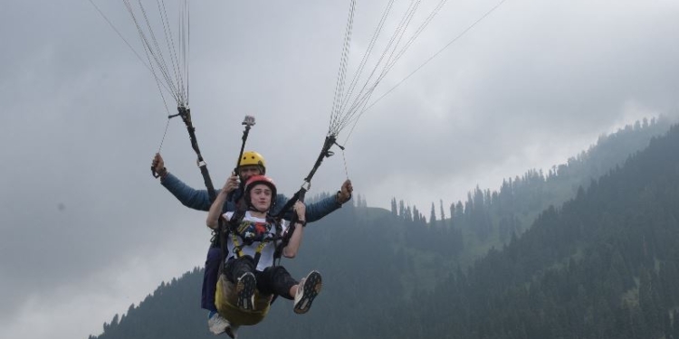Eco-Tourism Society of Kashmir Applauds Launch of Paragliding Activity at DoodhpathriCommends Director Tourism Kashmir and CEO Doodhpathri Development Authority for Promoting Adventure Tourism