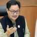 “Don’t become vote bank for communists, Congress”: Union Minister Rijiju appeals to Muslim community