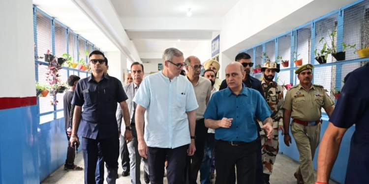 CM Omar Abdullah visits GMC Jammu 