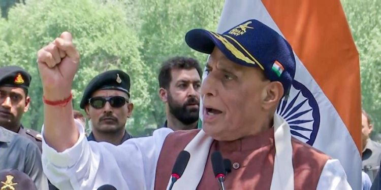“Any attack on Indian soil will be considered as an act of war”: Rajnath Singh reiterates India’s policy against terrorism