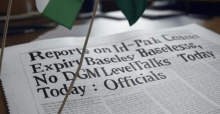 Clarification on Ceasefire Continuation: No Expiry Date, Peace to Prevail