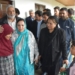 Sakeena Itoo, Javed Dar visit shelling affected areas of Baramulla, Uri