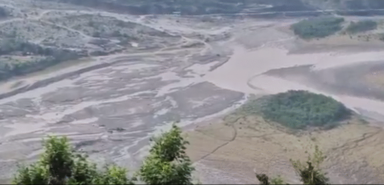 All gates of Salal Dam on Chenab River closed, significant drop in water levels witnessed in Reasi