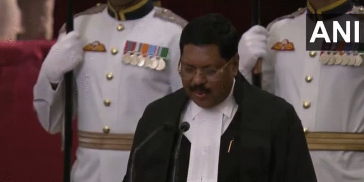 Justice Bushan R Gavai sworn in as new Chief Justice of India