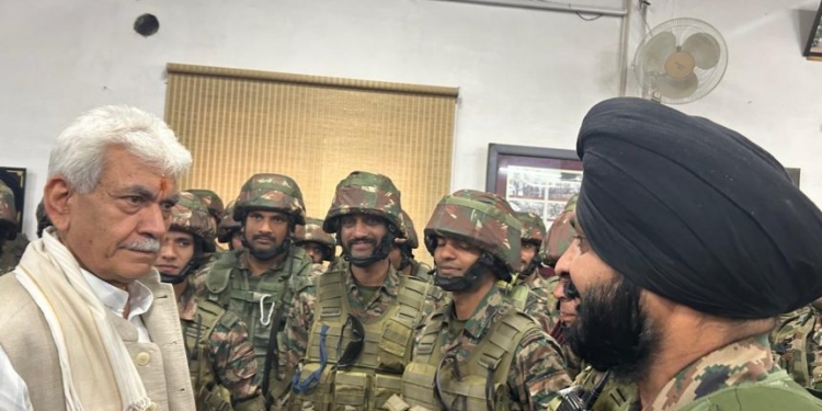 “We have vowed to neutralize terrorists”: LG Sinha 
