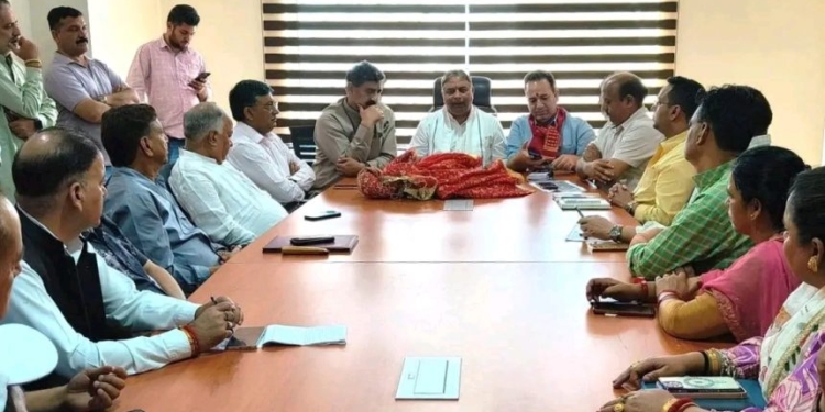 BJP holds meeting in Katra ahead of PM Modi’s visit to J&K 