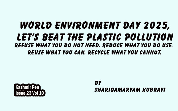 World Environment Day 2025, Let’s Beat The Plastic Pollution