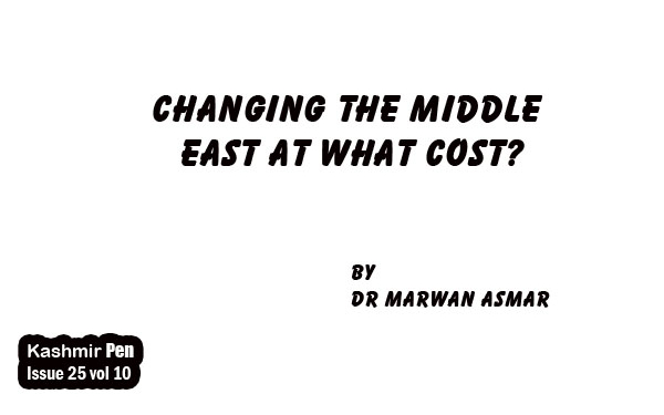 Changing The Middle East at What Cost?