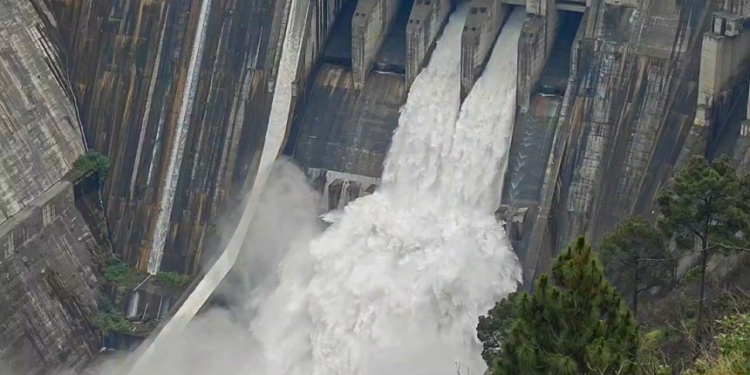Three gates of Baglihar dam opened as Chenab river swells after heavy rainfall