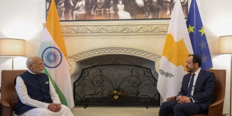 PM Modi, Cyprus President Christodoulides hold delegation-level talks in Nicosia