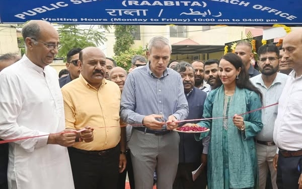 CM Omar Abdullah Inaugurates ‘Raabita’ Public Outreach Office in Jammu