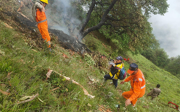 Seven passengers onboard feared dead after helicopter crashes in Uttrakhand 