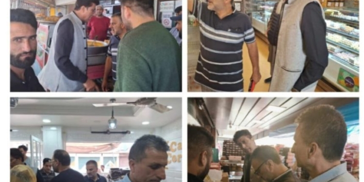 Ahead of Eid, Food Safety team Srinagar conducts special market inspections