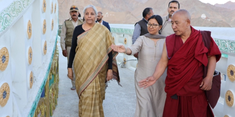 FM Sitharaman begins 3-day visit to Leh