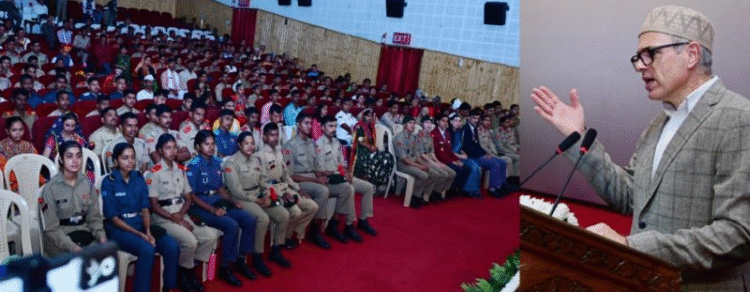 CM Omar Abdullah urges NCC cadets to become Ambassadors of peace and unity