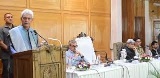 Ahead of Amarnath Yatra, LG Sinha, CM Omar meet civil society members at SKICC