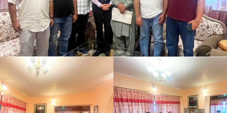 J&K Students Association Delegation Calls on CM’s Advisor Over Harassment of Livestock Transporters in Punjab