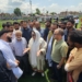 Dr Andrabi visits Eidgah Srinagar, meets youth delegations, interacts with Sports Council Authorities, reviews future plans of development