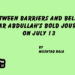 Between Barriers and Belief: Omar Abdullah’s Bold Journey on July 13