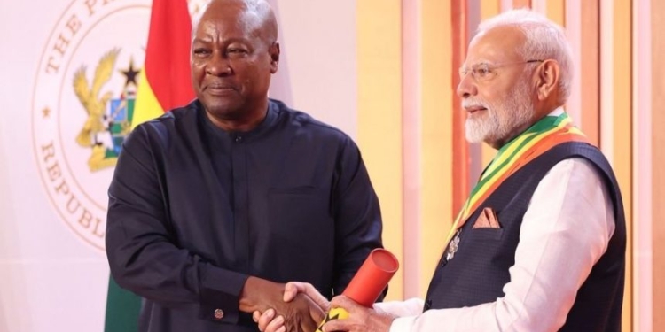 PM Modi dedicates Ghana’s highest state honour “to enduring friendship, shared values” with India
