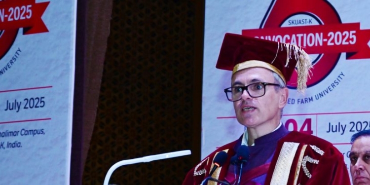 “Daughters of Country are Scripting Golden future”:CM Omar Abdullah at SKUAST-K Convocation