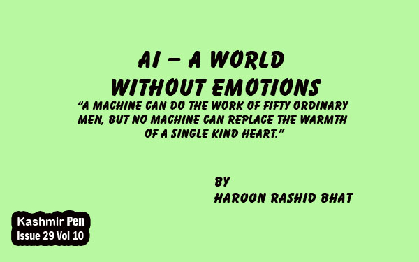 AI – A World Without Emotions
