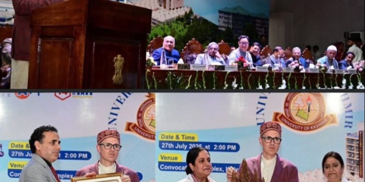 CM Omar Abdullah Lauds Kashmir University for Academic Excellence at Mega Alumni Meet 2025