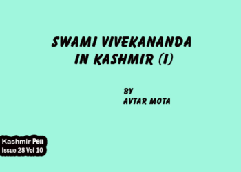 Swami Vivekananda In Kashmir (I)