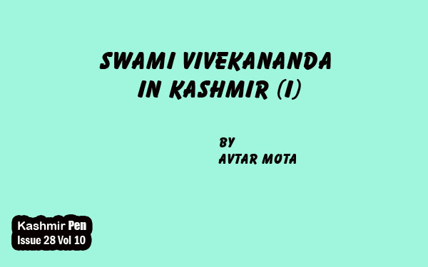 Swami Vivekananda In Kashmir (I)