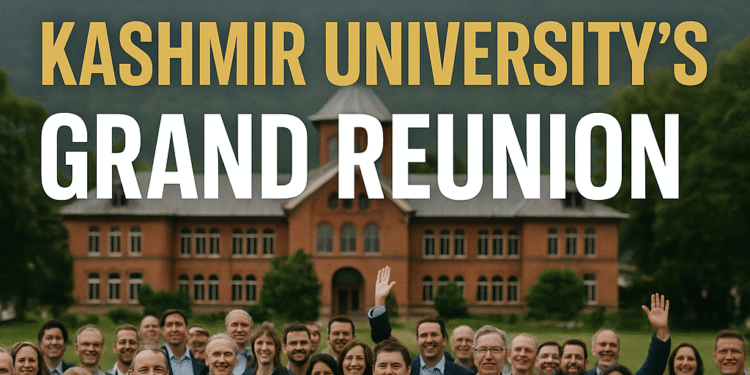 “Alumni Unite: Kashmir University’s Grand Reunion”