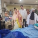 Sakeena Itoo visits SKIMS, Super Speciality Hospital Srinagar