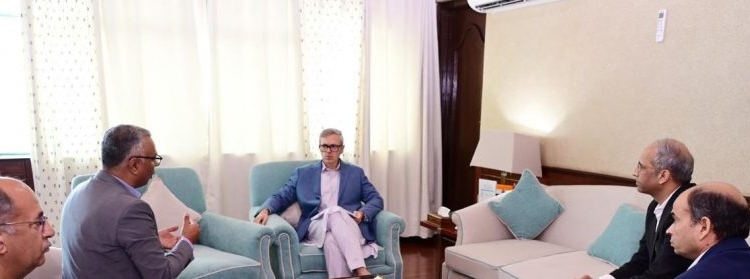 Google Executives call on CM Omar Abdullah
