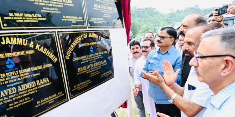 Jal Shakti Minister inaugurates six Water Supply Schemes in Samba