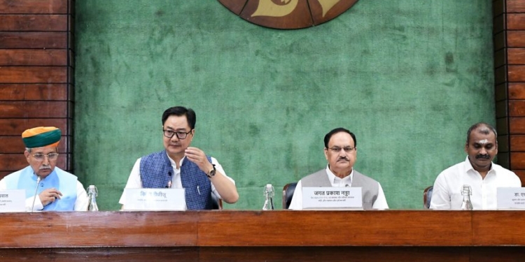 Parliament session to provide 21 sittings spread over 32 days: Kiren Rijiju