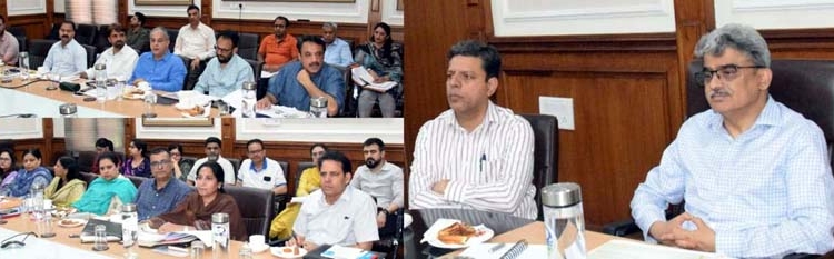 Chief Secretary Reviews Welfare Schemes in J&K; Pushes for Composite Homes and Measurable Nutrition Outcomes