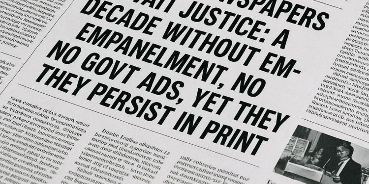 Valley Newspapers Await Justice: A Decade Without Empanelment, No Govt Ads, Yet They Persist in Print