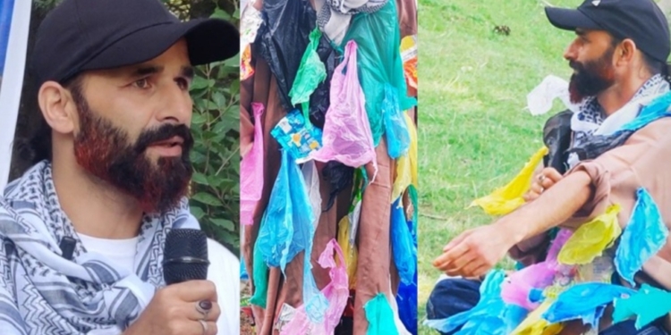 This Artist’s War on Waste Is Kashmir’s Wake-Up Call Mudasir Rehman Dar, social Artist