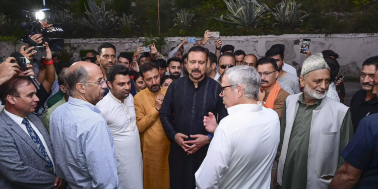 CM Omar visits Kishtwar to assess flash flood damage