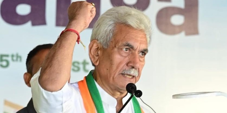 At Tiranga Rally, LG Sinha praises security forces for avenging Pahalgam attack