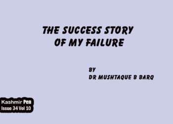 The Success Story of My Failure