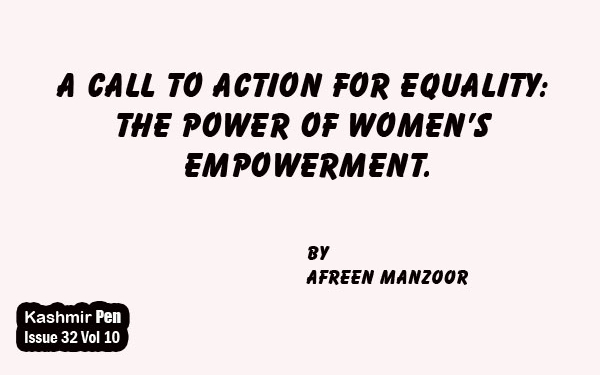 A Call to Action for Equality: The Power of Women’s Empowerment.