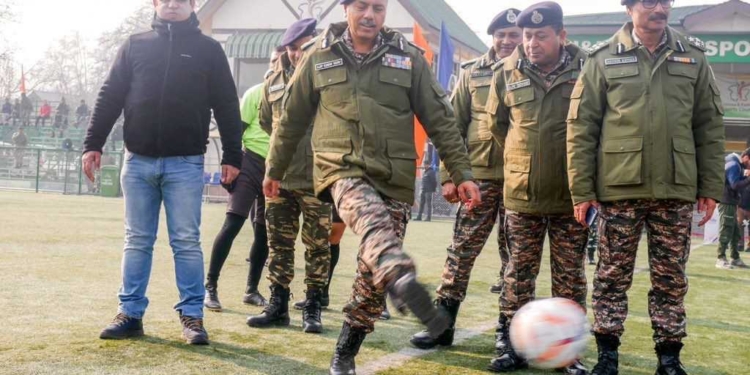 CRPF Football Cup a platform for youth to shine: IG CRPF Sgr Sector