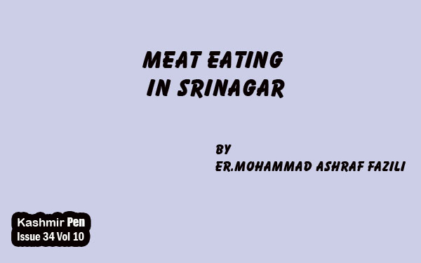 MEAT EATING IN SRINAGAR
