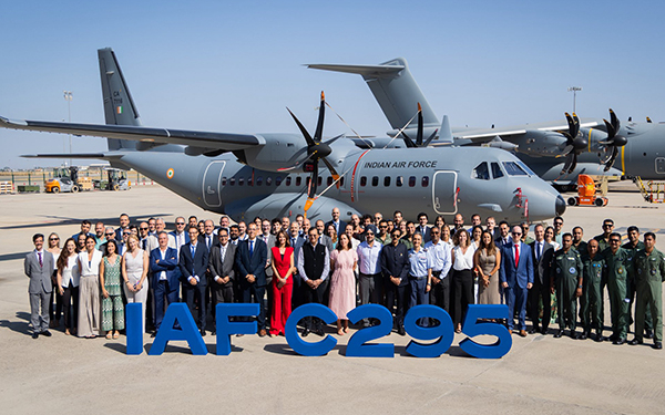 India receives last of Airbus C-295 military transport aircraft from Spain