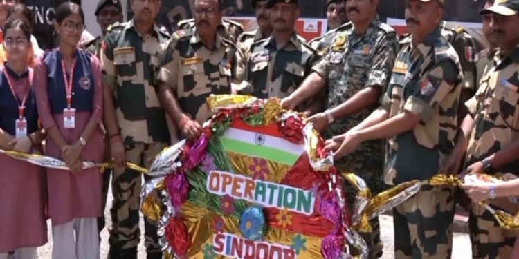 J&K: Students celebrate first Rakshabandhan after Operation Sindoor with BSF Jawans at International Border