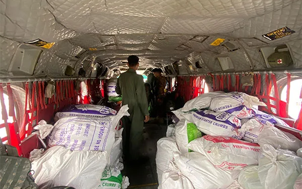 Indian Air Force intensifies flood relief ops across Jammu & Kashmir and Punjab