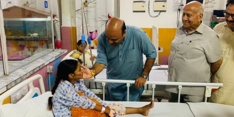 J&K Dy CM visits relief camp, hospitals; assures comprehensive support to cloudburst-hit families