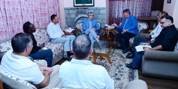 ICRISAT delegations meets CM Omar Abdullah, explores agricultural self-reliance for J&K