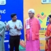 LG Sinha meets Khelo India Water Sports Festival Mascot